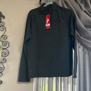Mpg grey 3/4 zip hoodie